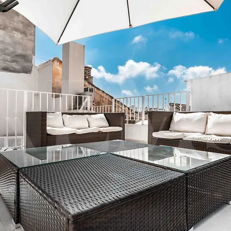 Apartment Penthouse & Private Rooftop In The Heart Of By Rems Malaga